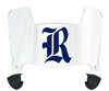 Rice Owls Mini Football Helmet Visor Shield w/ Clips - PICK VISOR & LOGO COLOR