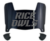 Rice Owls Mini Football Helmet Visor Shield w/ Clips - PICK VISOR & LOGO COLOR