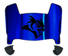 Rice Owls Mini Football Helmet Visor Shield w/ Clips - PICK VISOR & LOGO COLOR