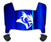 Rice Owls Mini Football Helmet Visor Shield w/ Clips - PICK VISOR & LOGO COLOR