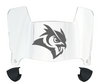 Rice Owls Mini Football Helmet Visor Shield w/ Clips - PICK VISOR & LOGO COLOR