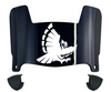 Rice Owls Mini Football Helmet Visor Shield w/ Clips - PICK VISOR & LOGO COLOR