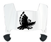 Rice Owls Mini Football Helmet Visor Shield w/ Clips - PICK VISOR & LOGO COLOR