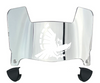 Rice Owls Mini Football Helmet Visor Shield w/ Clips - PICK VISOR & LOGO COLOR