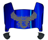 Rice Owls Mini Football Helmet Visor Shield w/ Clips - PICK VISOR & LOGO COLOR