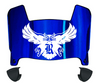 Rice Owls Mini Football Helmet Visor Shield w/ Clips - PICK VISOR & LOGO COLOR