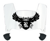 Rice Owls Mini Football Helmet Visor Shield w/ Clips - PICK VISOR & LOGO COLOR