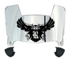 Rice Owls Mini Football Helmet Visor Shield w/ Clips - PICK VISOR & LOGO COLOR