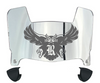 Rice Owls Mini Football Helmet Visor Shield w/ Clips - PICK VISOR & LOGO COLOR