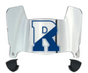 Rice Owls Mini Football Helmet Visor Shield w/ Clips - PICK VISOR & LOGO COLOR