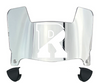 Rice Owls Mini Football Helmet Visor Shield w/ Clips - PICK VISOR & LOGO COLOR