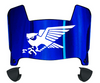 Rice Owls Mini Football Helmet Visor Shield w/ Clips - PICK VISOR & LOGO COLOR