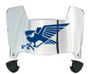 Rice Owls Mini Football Helmet Visor Shield w/ Clips - PICK VISOR & LOGO COLOR