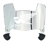 Rice Owls Mini Football Helmet Visor Shield w/ Clips - PICK VISOR & LOGO COLOR