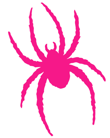 Richmond Spiders Hot Pink Team Logo Premium DieCut Vinyl Decal PICK SIZE