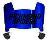 Richmond Spiders Mini Football Helmet Visor Shield w/ Clips - PICK VISOR & LOGO COLOR