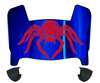 Richmond Spiders Mini Football Helmet Visor Shield w/ Clips - PICK VISOR & LOGO COLOR