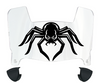 Richmond Spiders Mini Football Helmet Visor Shield w/ Clips - PICK VISOR & LOGO COLOR