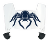 Richmond Spiders Mini Football Helmet Visor Shield w/ Clips - PICK VISOR & LOGO COLOR