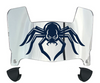 Richmond Spiders Mini Football Helmet Visor Shield w/ Clips - PICK VISOR & LOGO COLOR