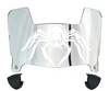 Richmond Spiders Mini Football Helmet Visor Shield w/ Clips - PICK VISOR & LOGO COLOR