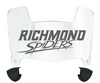 Richmond Spiders Mini Football Helmet Visor Shield w/ Clips - PICK VISOR & LOGO COLOR