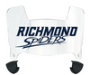 Richmond Spiders Mini Football Helmet Visor Shield w/ Clips - PICK VISOR & LOGO COLOR