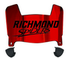 Richmond Spiders Mini Football Helmet Visor Shield w/ Clips - PICK VISOR & LOGO COLOR