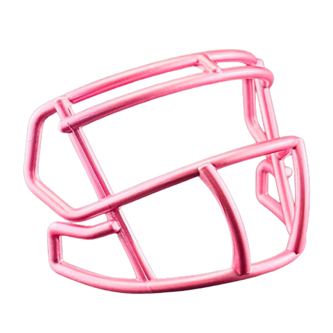 Pink Custom Riddell Speed Mini Football Helmet Facemask