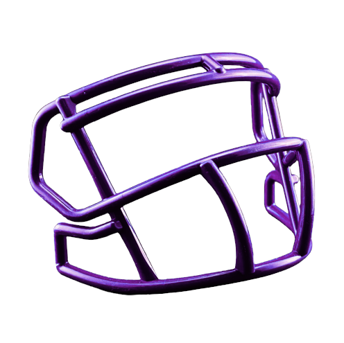 Riddell Blank Mini Helmet Facemask PURPLE
