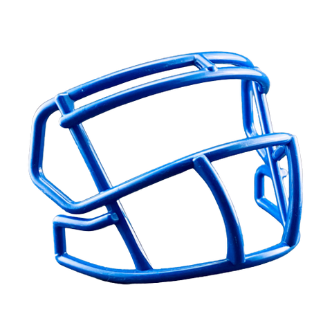Royal Blue Custom Riddell Speed Mini Football Helmet Facemask