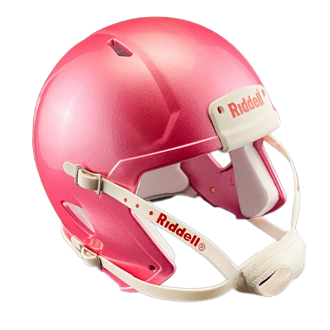 Pink Custom Riddell Speed Mini Football Helmet Blank Shell