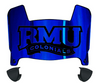 Robert Morris Colonials Mini Football Helmet Visor Shield w/ Clips - PICK VISOR & LOGO COLOR