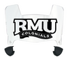 Robert Morris Colonials Mini Football Helmet Visor Shield w/ Clips - PICK VISOR & LOGO COLOR