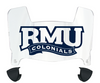 Robert Morris Colonials Mini Football Helmet Visor Shield w/ Clips - PICK VISOR & LOGO COLOR
