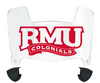 Robert Morris Colonials Mini Football Helmet Visor Shield w/ Clips - PICK VISOR & LOGO COLOR