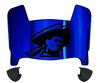 Robert Morris Colonials Mini Football Helmet Visor Shield w/ Clips - PICK VISOR & LOGO COLOR