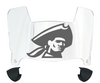 Robert Morris Colonials Mini Football Helmet Visor Shield w/ Clips - PICK VISOR & LOGO COLOR