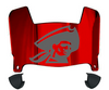 Robert Morris Colonials Mini Football Helmet Visor Shield w/ Clips - PICK VISOR & LOGO COLOR