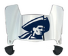 Robert Morris Colonials Mini Football Helmet Visor Shield w/ Clips - PICK VISOR & LOGO COLOR