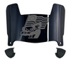 Robert Morris Colonials Mini Football Helmet Visor Shield w/ Clips - PICK VISOR & LOGO COLOR