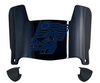 Robert Morris Colonials Mini Football Helmet Visor Shield w/ Clips - PICK VISOR & LOGO COLOR