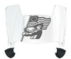 Robert Morris Colonials Mini Football Helmet Visor Shield w/ Clips - PICK VISOR & LOGO COLOR