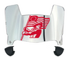 Robert Morris Colonials Mini Football Helmet Visor Shield w/ Clips - PICK VISOR & LOGO COLOR