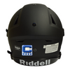 Royal Blue 3D Football Helmet Bumper Captain Patch Jersey C Style - Perfect for Adult & Youth Full Size Football Helmets