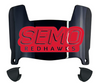 SE Missouri State Redhawks Mini Football Helmet Visor Shield w/ Clips - PICK VISOR & LOGO COLOR