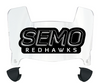 SE Missouri State Redhawks Mini Football Helmet Visor Shield w/ Clips - PICK VISOR & LOGO COLOR