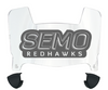 SE Missouri State Redhawks Mini Football Helmet Visor Shield w/ Clips - PICK VISOR & LOGO COLOR