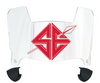 SE Missouri State Redhawks Mini Football Helmet Visor Shield w/ Clips - PICK VISOR & LOGO COLOR