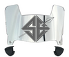 SE Missouri State Redhawks Mini Football Helmet Visor Shield w/ Clips - PICK VISOR & LOGO COLOR